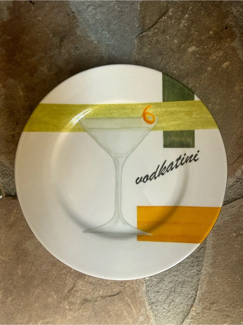 “Cheers” Canapé Plates (Set of 4)